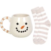 Something Different Snowman Mug & Sock Set