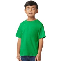 Gildan Midweight Soft Touch T-Shirt in Green | Size: 5-6 Years