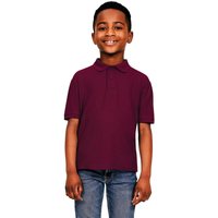 Casual Classics Casual Classic Polo in Maroon | Size: 3-4 Years