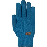 Trespass Women's Kollie Knitted Gloves in Blue | Size: S/M