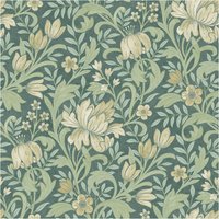 World of Wallpaper Marian Floral Wallpaper in Green