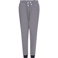 SF Men's Striped Lounge Pants in Navy | Size: XL