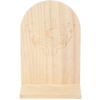 Something Different Mystical Hands Incense Holder Shelf in Natural