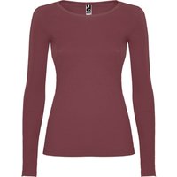 ROLY Women's Extreme Long-Sleeved T-Shirt in Maroon | Size: Large