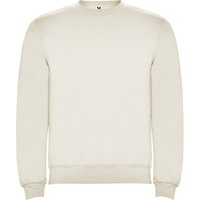 ROLY Men's Clasica Crew Neck Sweatshirt in White | Size: 3XL