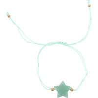 Something Different Men's Shine Bright Aventurine Star Bracelet in Blue