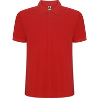 ROLY Pegaso Premium Short-Sleeved Polo Shirt in Red | Size: 7-8 Years