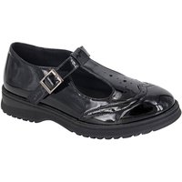 Cipriata Women's Dina T-Bar Shoes in Black | Size: 3