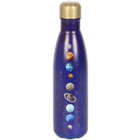 Something Different Solar System Metal Water Bottle in Blue