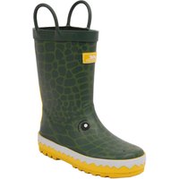 Trespass Crocodile Wellington Boots in Light Green | Size: 8