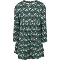 Trespass Girl's Morra Floral Dress in Dark Green | Size: 3-4 Years