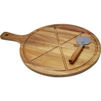 Seasons Timberito Pizza Set in Brown