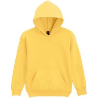 Gildan Softstyle Plain Midweight Hoodie in Yellow | Size: 7-8 Years