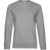 B&C Women's Queen Crew Neck Jumper in Grey | Size: 2XL