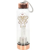 Something Different Luna Moth Clear Quartz Water Bottle