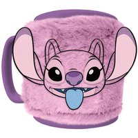 Lilo & Stitch Angel Fuzzy Mug in Purple