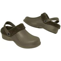Atlas for Men Men's Sherpa Lined Water Repellent Garden Clogs in Green | Size: 5.5
