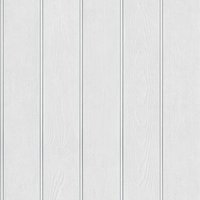 Belgravia Beaded Wood Panel Wallpaper in White