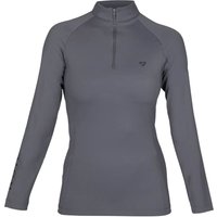 Aubrion Girl's Eltar Base Layer Top in Grey | Size: 13-14 Years