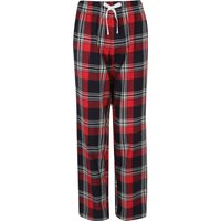SF Women's Tartan Lounge Pants in Red | Size: XL