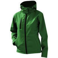 Result Women's Core Lite Hooded Softshell Jacket in Green | Size: Large