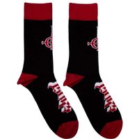 Ghost Men's Logo & Symbol Ankle Socks in Black | Size: 7-11