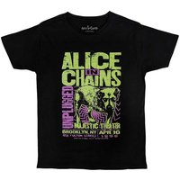 Alice In Chains Men's MTV Unplugged Dog T-Shirt in Black | Size: Large