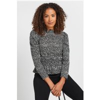 Shirred Pelpum Top