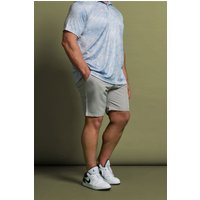 BadRhino Men's Elasticated Golf Shorts in Light Grey | Size: 42R