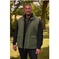 Quilted Diamond Gilet Light
