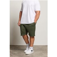 BadRhino Men's Elasticated Jogger Shorts in Light Khaki | Size: XL