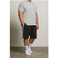 BadRhino Men's Lightweight Lounge Shorts in Black | Size: 3XL