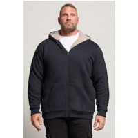 Sherpa Zip Through Hoodie Mid