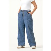 Front Seam Wide Leg Jeans