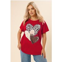 Printed Short Sleeve Top