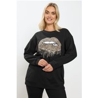Sequin Embellished Sweatshirt