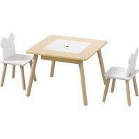 3 Piece Table & Chairs Set Nursery Playroom