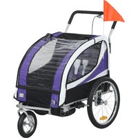 2 Seat Bike Trailer Bicycle Trailer 2