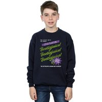Beetlejuice Boy's Make My Millenium Sweatshirt in Navy | Size: 3-4 Years