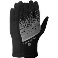 Ronhill Men's Reflective Logo Glove in Black | Size: Medium