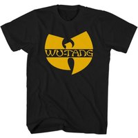 Wu-Tang Clan Logo Cotton T-Shirt in Black | Size: 1-2 Years