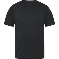 D555 Men's Motherwell Thermal Kingsize Short-Sleeved T-Shirt in Black | Size: 2XL