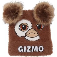 Gremlins Men's Gizmo Face Fluffy Beanie in Brown