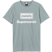 Amplified Men's Supersonic Oasis T-Shirt in Pale Blue | Size: Small