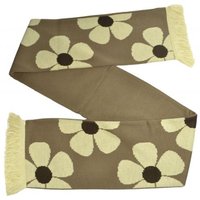 Ultratec Clothing Men's Flowers Fashion Scarf in Brown