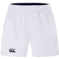 Canterbury Men's Advantage Rugby Shorts in White | Size: Medium