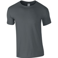 Gildan Men's Soft Style Ringspun T-Shirt in Charcoal | Size: 5XL