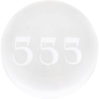 Something Different 555 Angel Number Crystal Ball in Clear