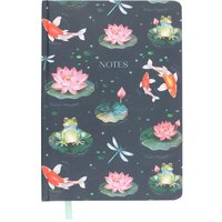 Something Different Pond A5 Notebook in Navy