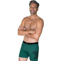 Atlas for Men Men's Eagle Stretch Boxer Shorts (Pack of 3) in Green | Size: 2XL